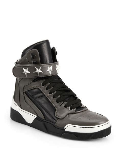 givenchy sandals mens gray|givenchy high top sneakers men.